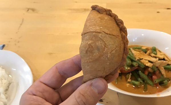 A Thai empanada...a small one!