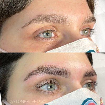 "Total Brow & Lash Makeover" by Niki