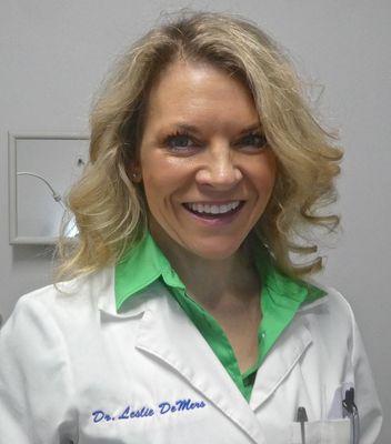 Dr. Leslie DeMers, Co-owner of this family oriented Medical practice.