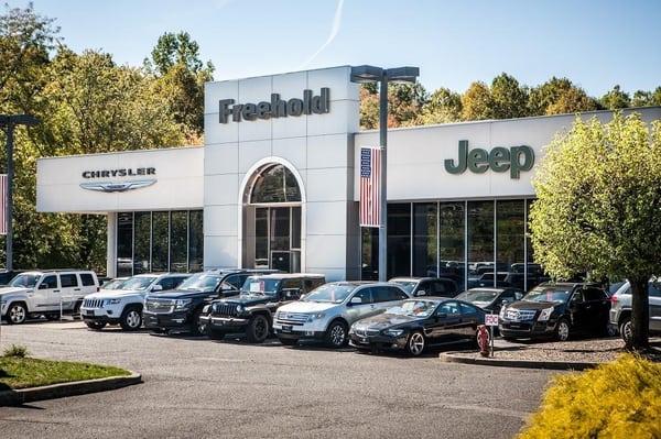 Freehold Jeep proudly offers a friendly Jeep sales team, service center, and more.