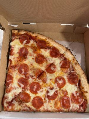 Two Pepperoni Pizza slices