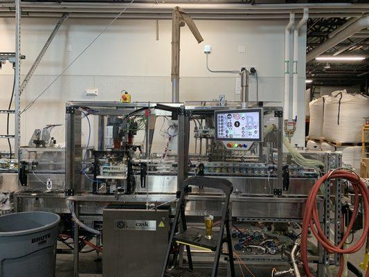 Machinery that regulates the brew process.