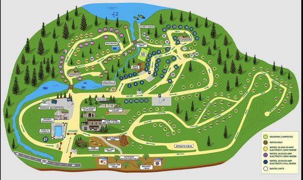 Campground map