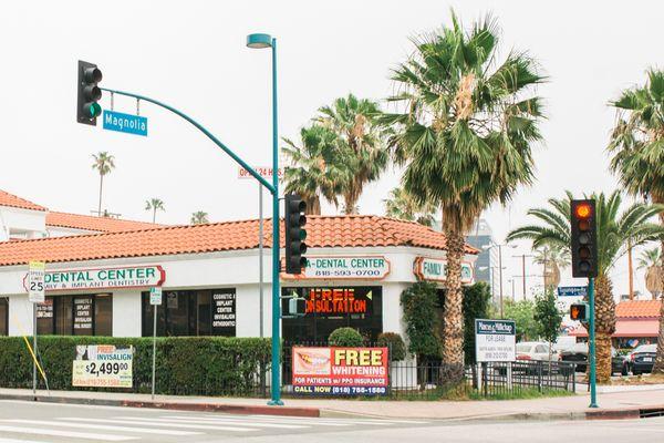 View from the North Hollywood Park