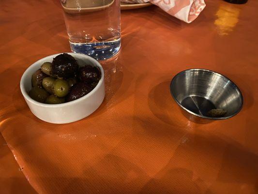 Olives for the table