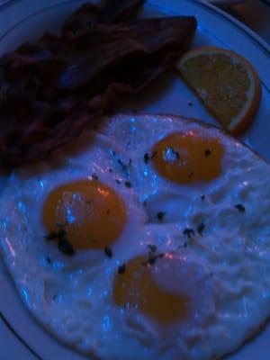 Eggs and bacon