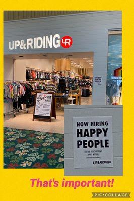 They are hiring happy people!  That's important!