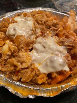 Buffalo Chicken Cheese Steak Fries