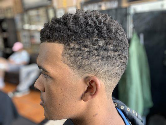 Adult (Mid-Shadow) Bald Fade