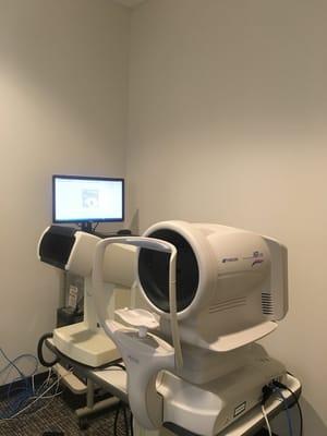 Visual Field Screening and Advanced Corneal Diagnostic Equipment.