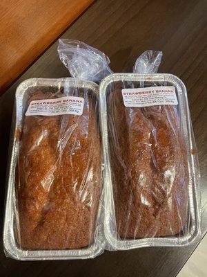 Strawberry Banana Bread from Old Town Baking Company (2 for $15)