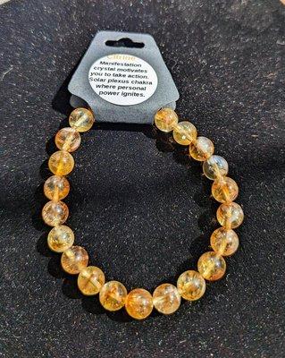 Lucky Citrine Bracelet.