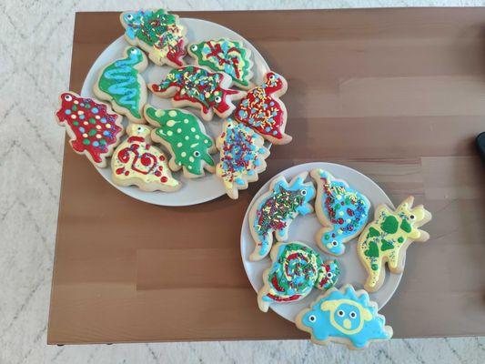 Cookie decorating