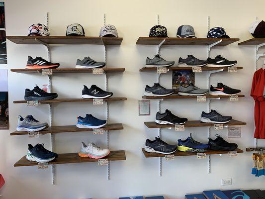 Men's runner shoes selection