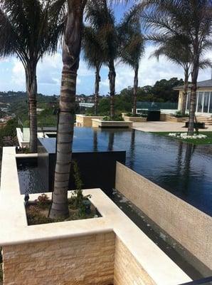 A Multi Level Pool in Point Loma built by MIKE WELCH