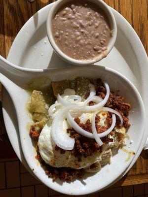 Chilaquiles Verde.