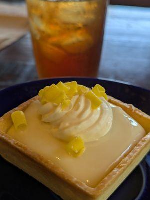 Lemon tart= delicious