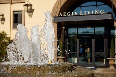 Aegis Living Ravenna Entrance