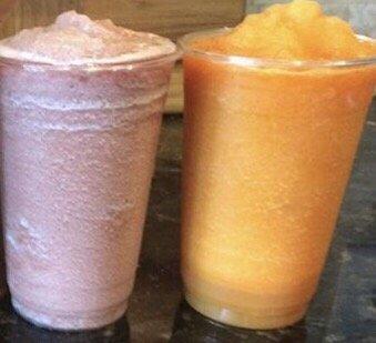 It's hot out, enjoy our organic smoothies