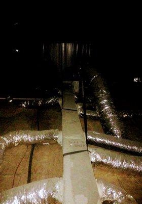 Installation on air ducts or replacement