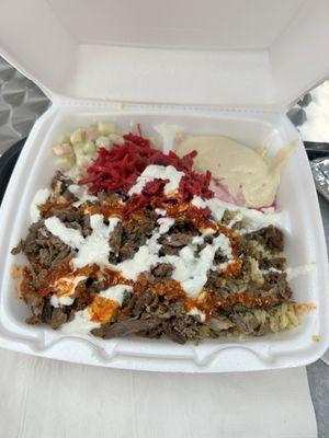 Shawarma Beef Plate