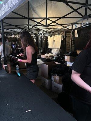 Merch Stand