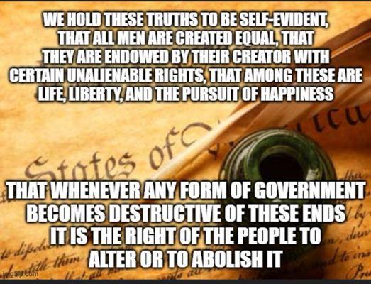 Happy 4th of July! Free Copy of the declaration of independence for everyone!