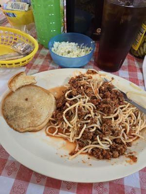 Tonight is spaghetti night...all you may eat!!!