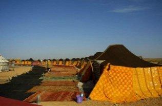 Sahara 2002 with Anthony Robbins at our compound 50 miles into the Sahara Desert.