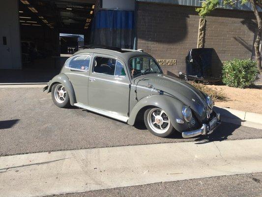 1957  oval window bug