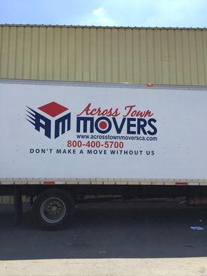 Our moving trucks