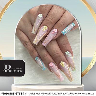 Get ready to seduce!  Treat yourself to a new beauty experience at  Premier Nail Bar