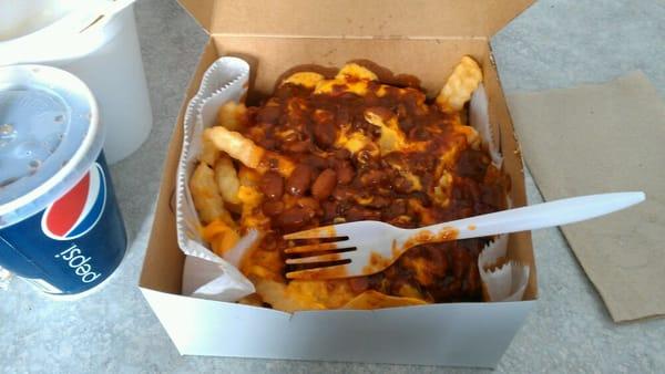 Chili cheese fries!