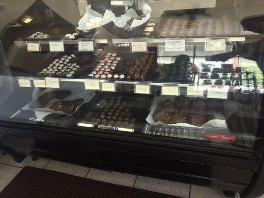 Case of chocolate wonders.