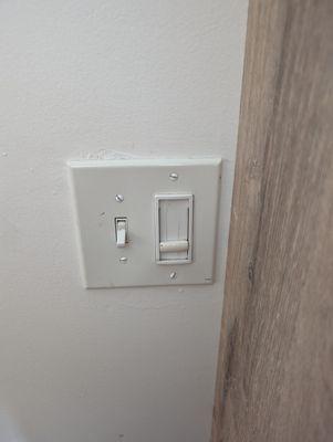 Dimmer and Switch completed