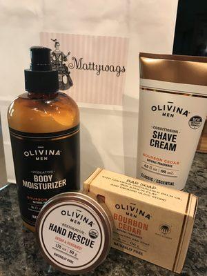 Men's lotions and grooming items that I purchased and very happy with!