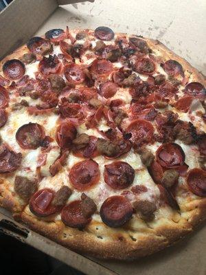 Meat Lovers Pizza.