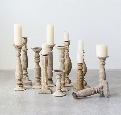 Candles holders to set a romantic, nautical, vintage or classy ambiance