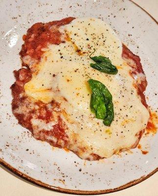 Fantastic Chicken Parm for only $12 on the Early Dining menu!