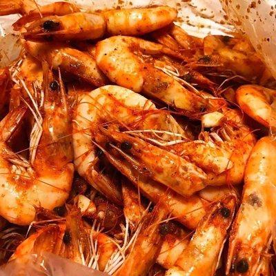 Cajun shrimp (all in one sauce)