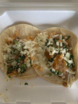 Vegetarian tacos