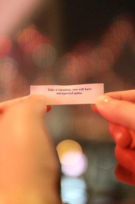 Fortune cookie