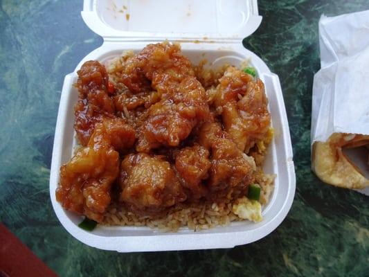 Sweet and sour chicken