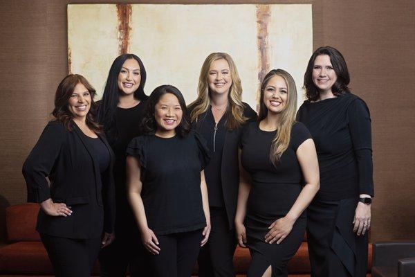 Front Desk Team at the Peninsula Center of Cosmetic Dentistry