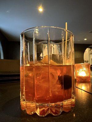 Old Fashioned from the Happy Hour Menu