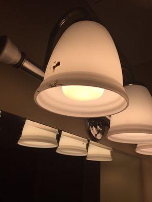 Paint on cheap light fixtures