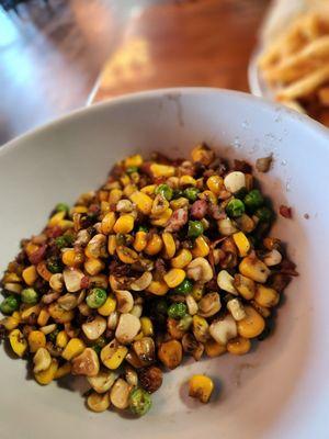 succotash with bacon