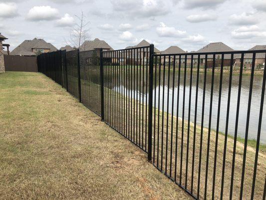 6' iron fence $27 per foot