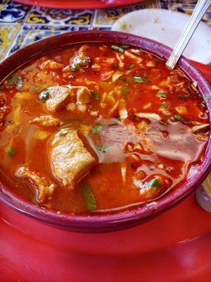 Pozole rojo