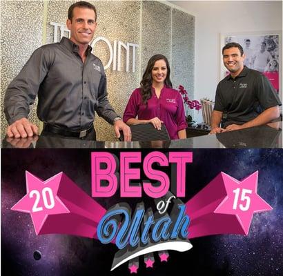 The votes are in.  The Joint Sugar House - Best Chiropractor in Utah